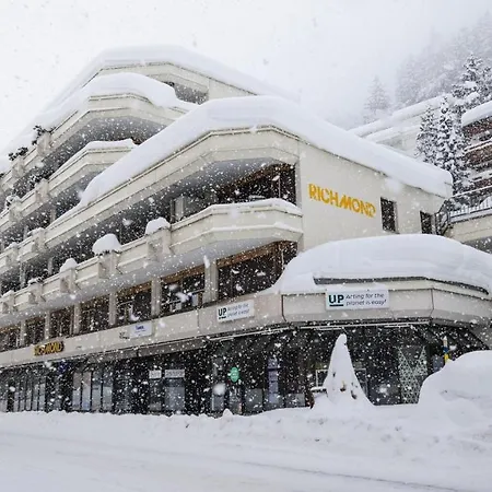 Wunderstay Alpine 403 Centric Studio Balcony/View Davos Exterior photo